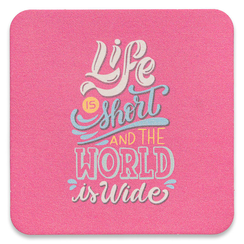 Pulpboard Coasters - 4" Square 7