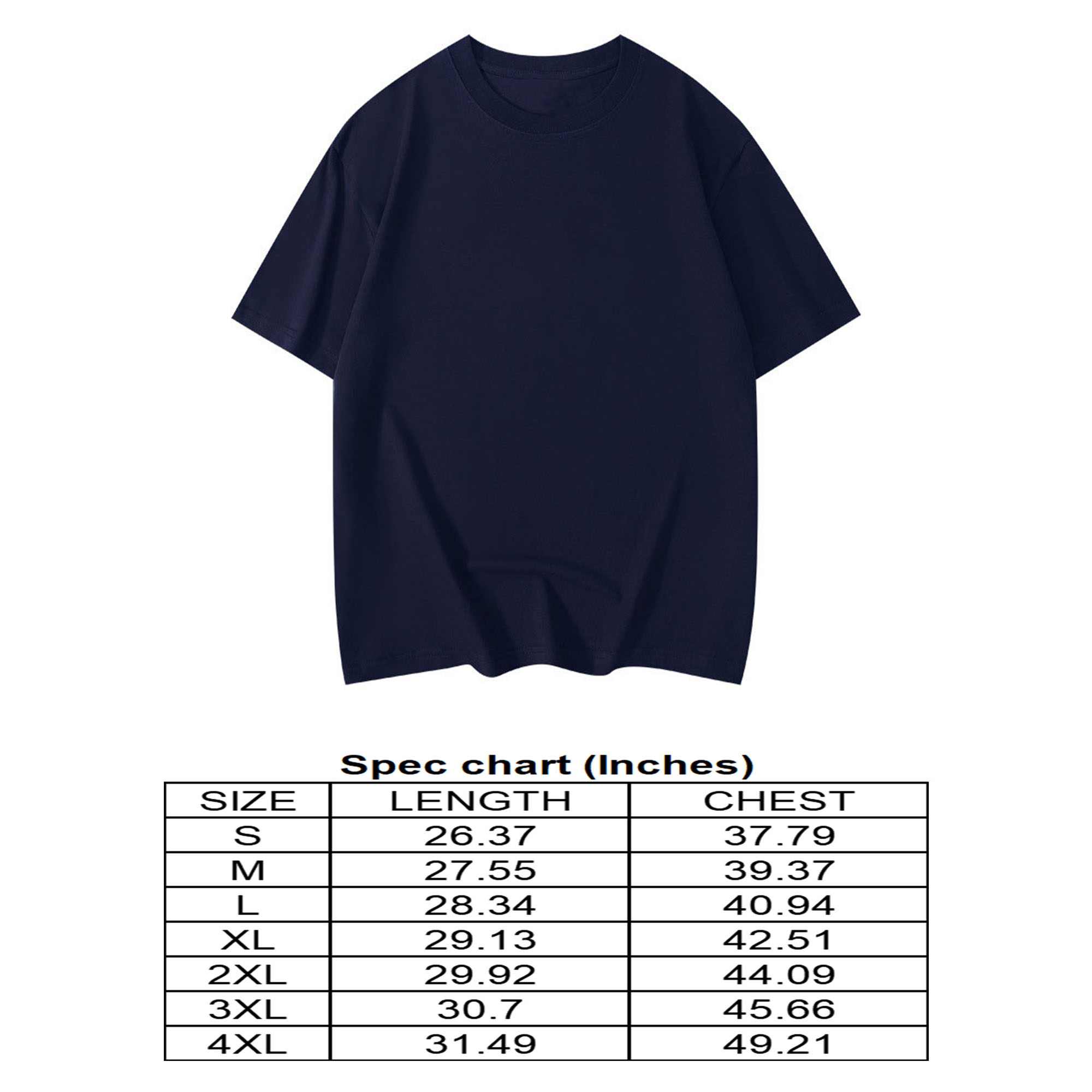 Premium 200 GSM Unisex Round Neck Tee 4