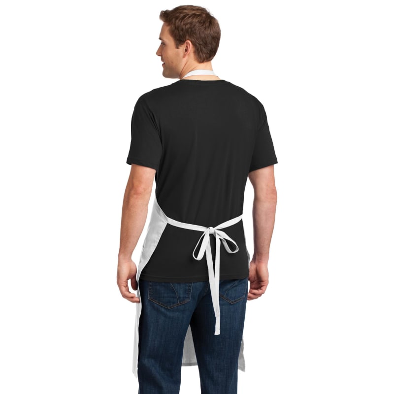 Port Authority Easy Care Extra Long Bib Apron With Stain Release. 36