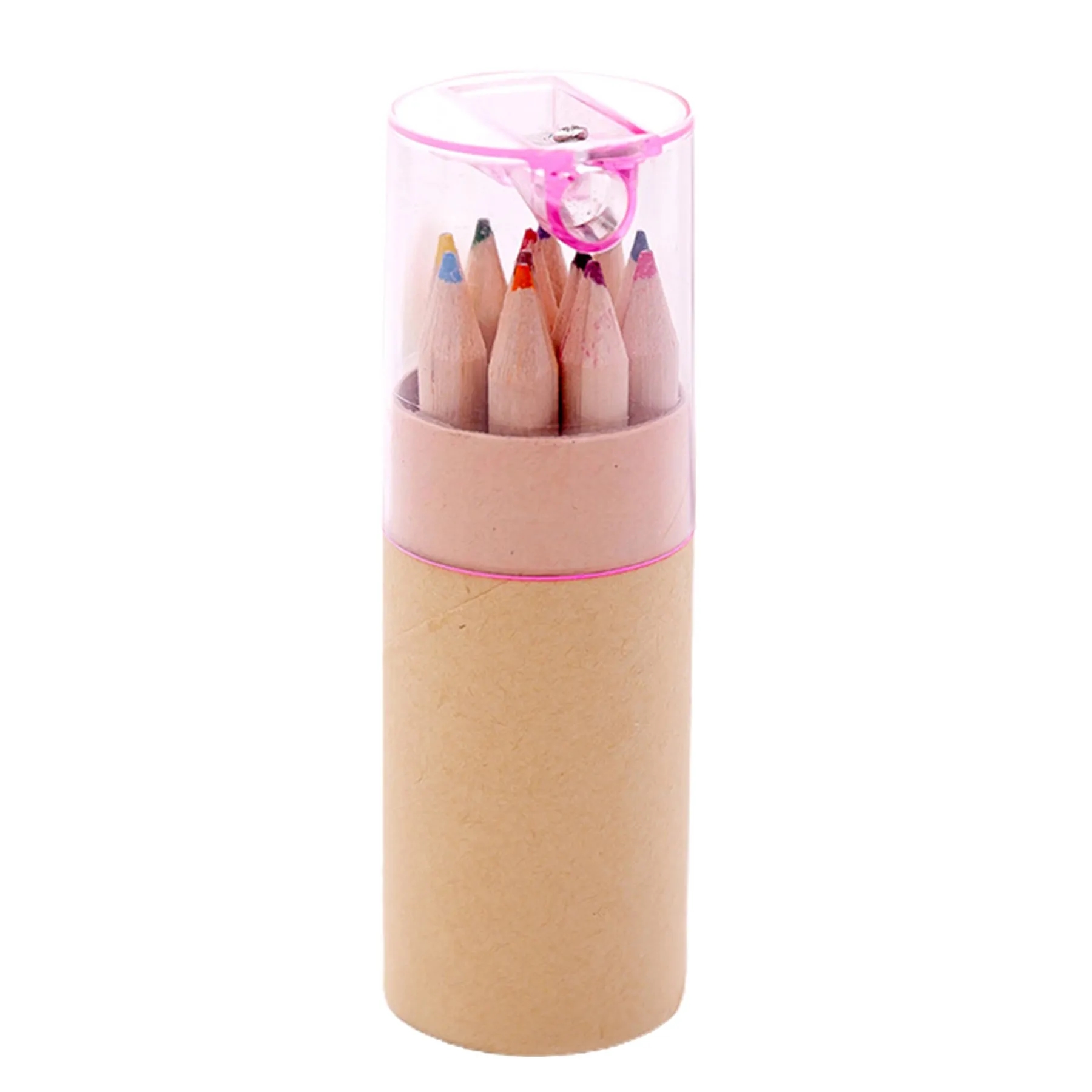 Colored Pencil With Sharpener Set 2