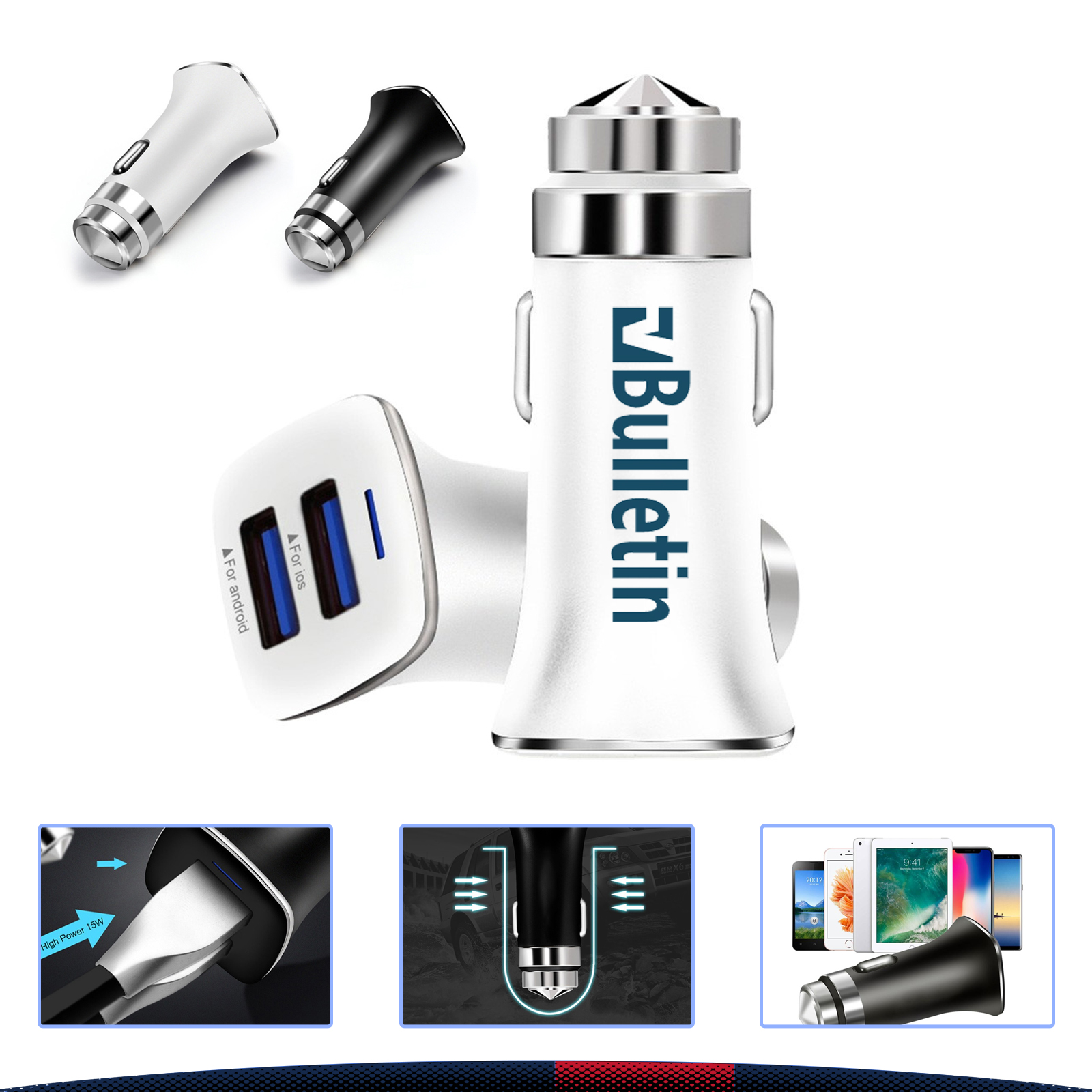 Harry 2in1 Car Charger 3