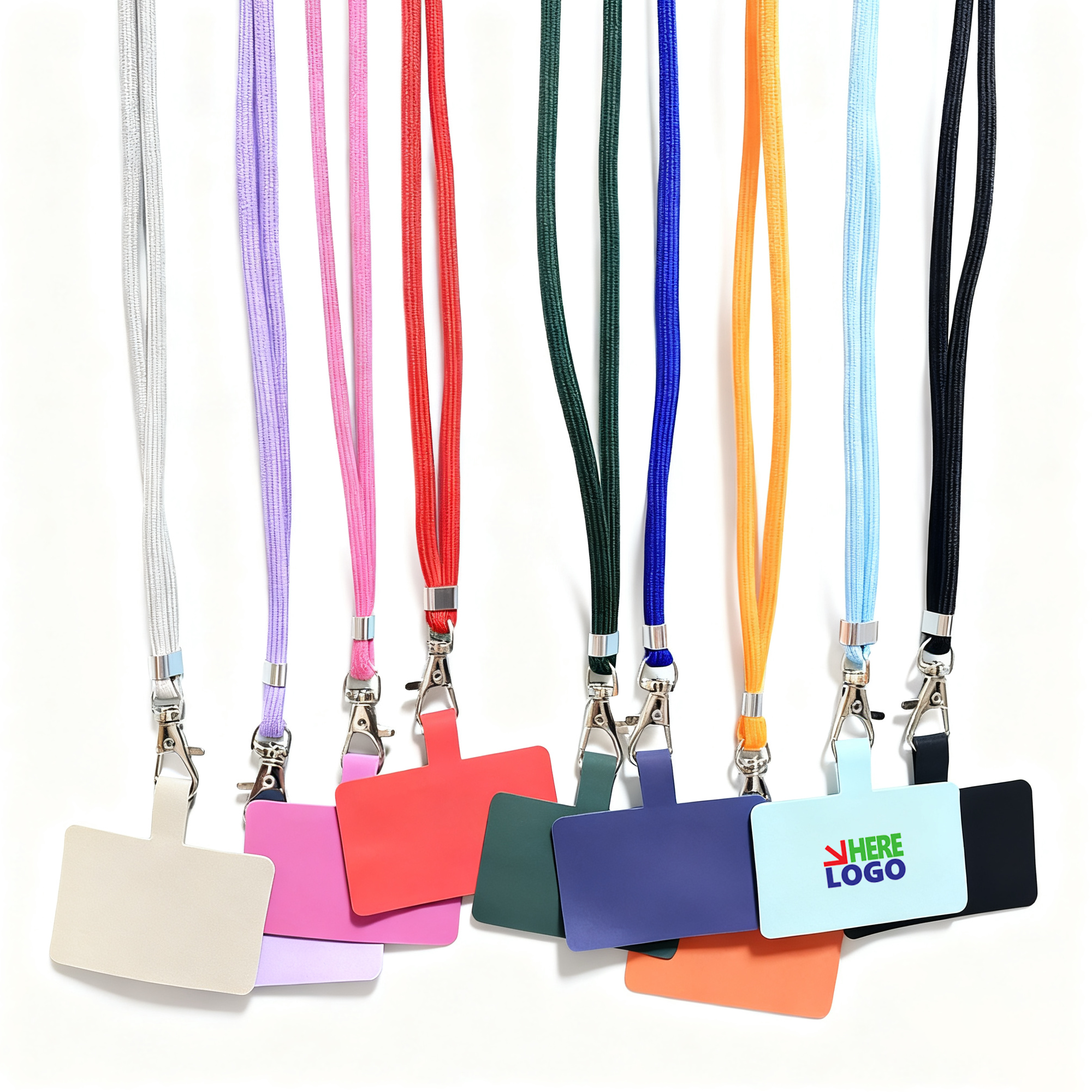 Universal Pad Phone Case Neck Retractable Crossbody Anti-Lost Cord 1