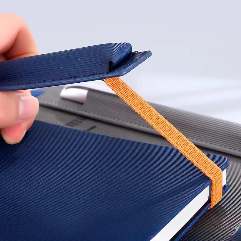 Custom Elastic Band Pen Slot A5 Notebook Gift Box Set 5