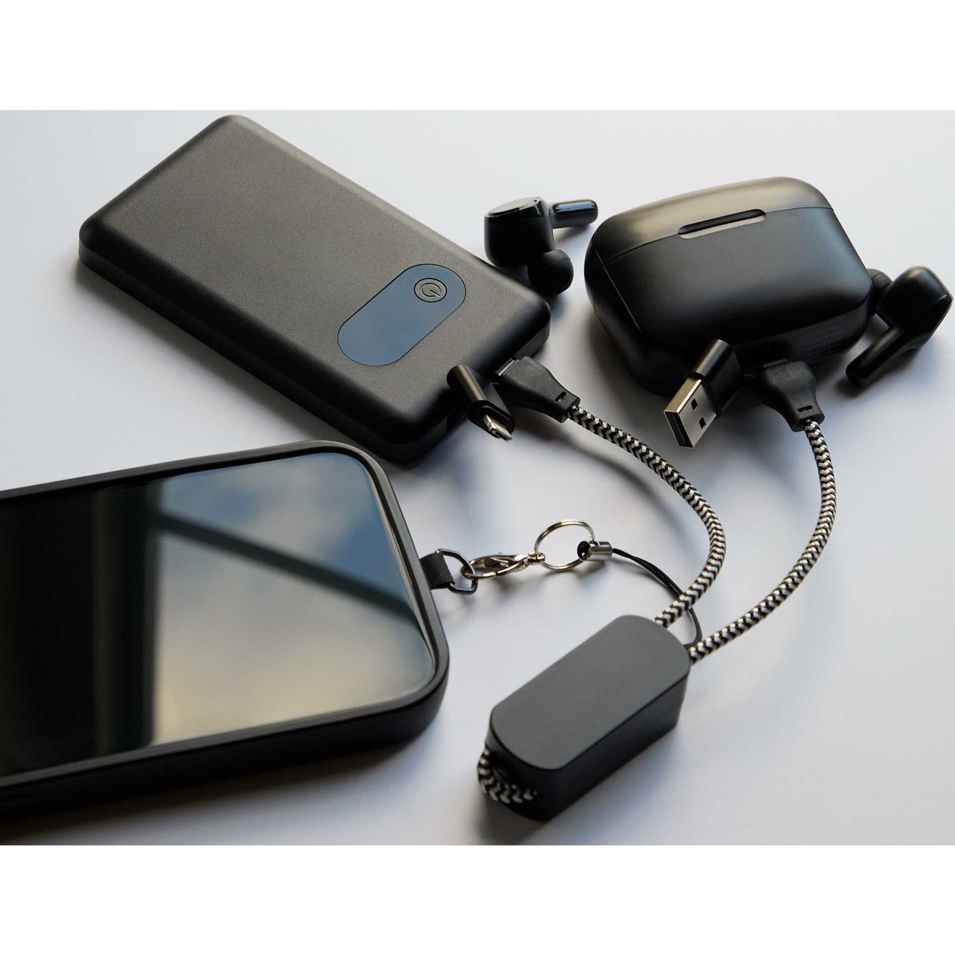 Wrist Link 5-in-1 65W PD Charging Cable Lanyard 24