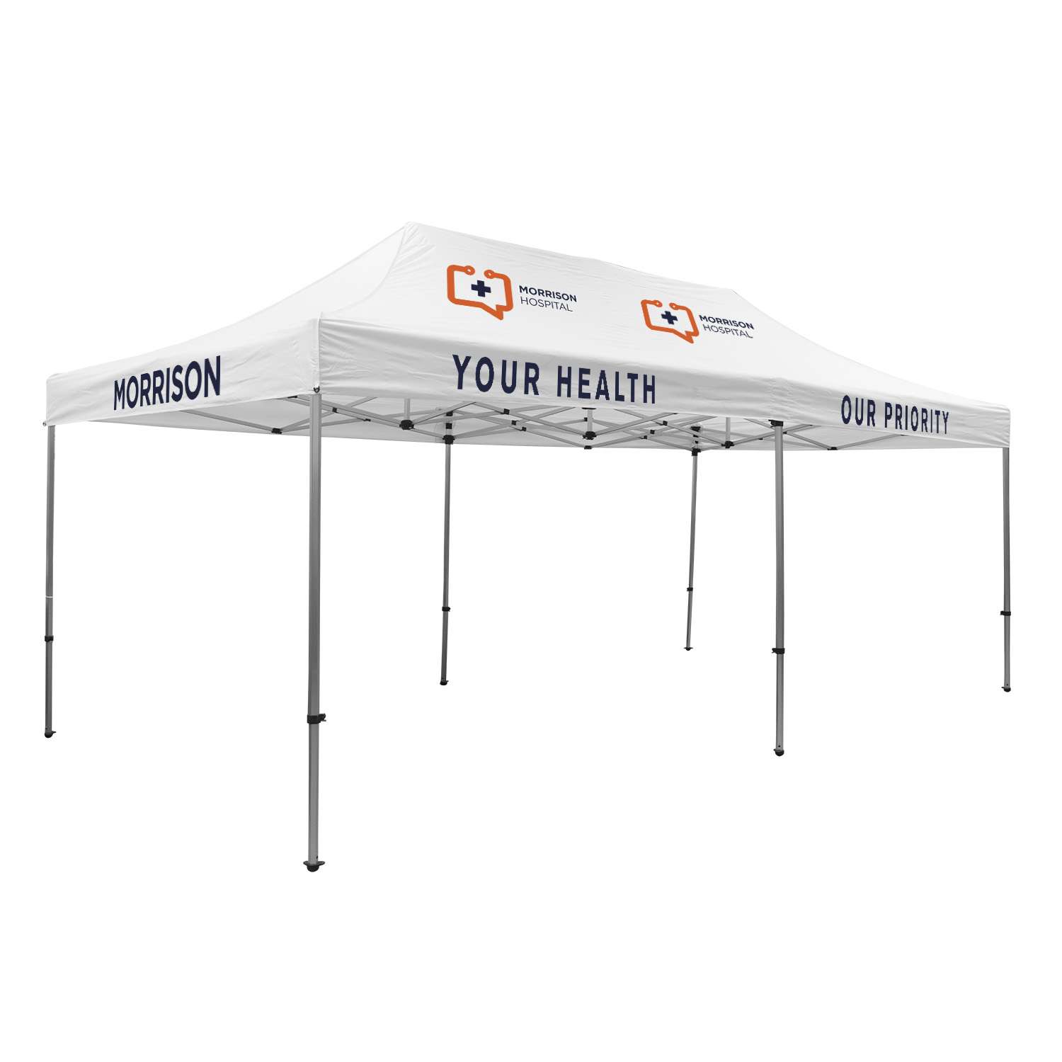 20' Premium Tent Kit (Imprinted, 5 Locations)