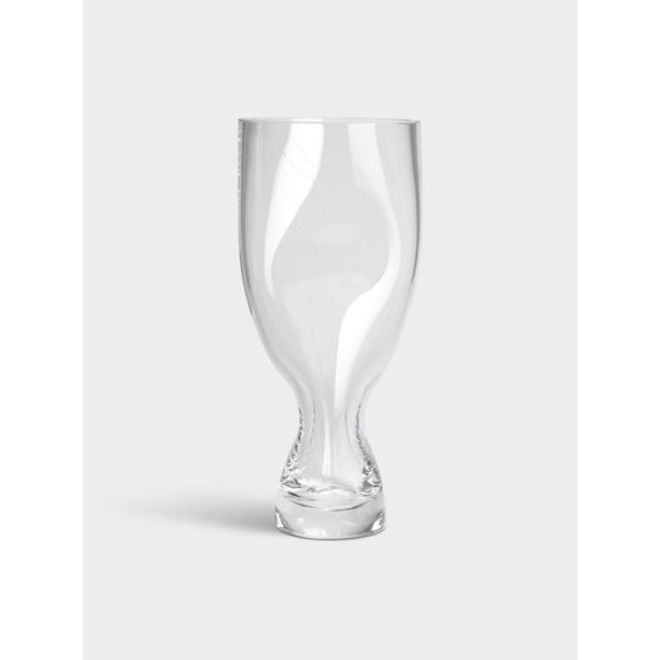 SQUEEZE VASE CLEAR TALL 2