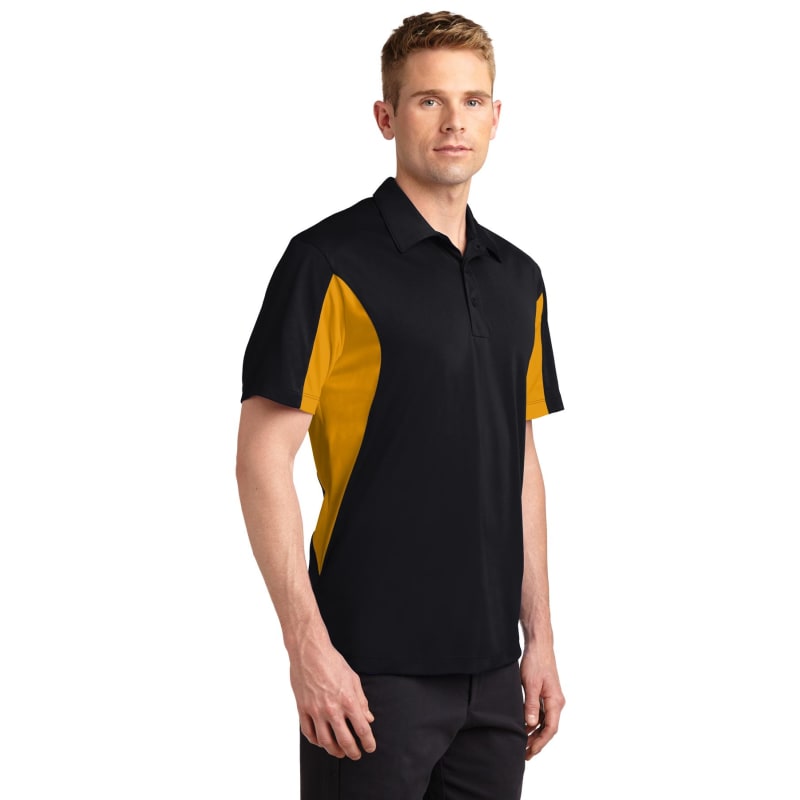 Sport-Tek Side Blocked Micropique Sport-Wick Polo. 21