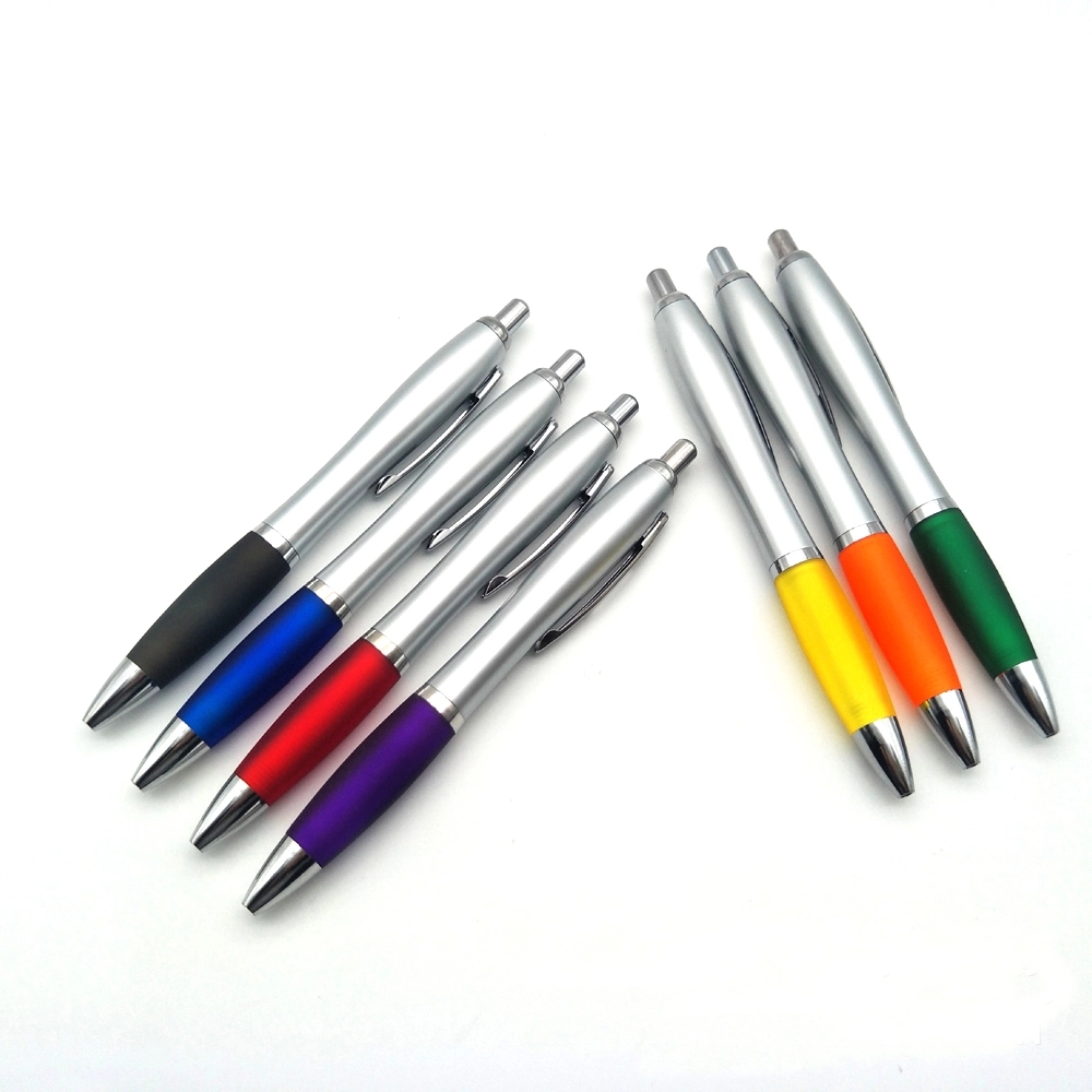 Custom Satin Curvy Ball Pen 5