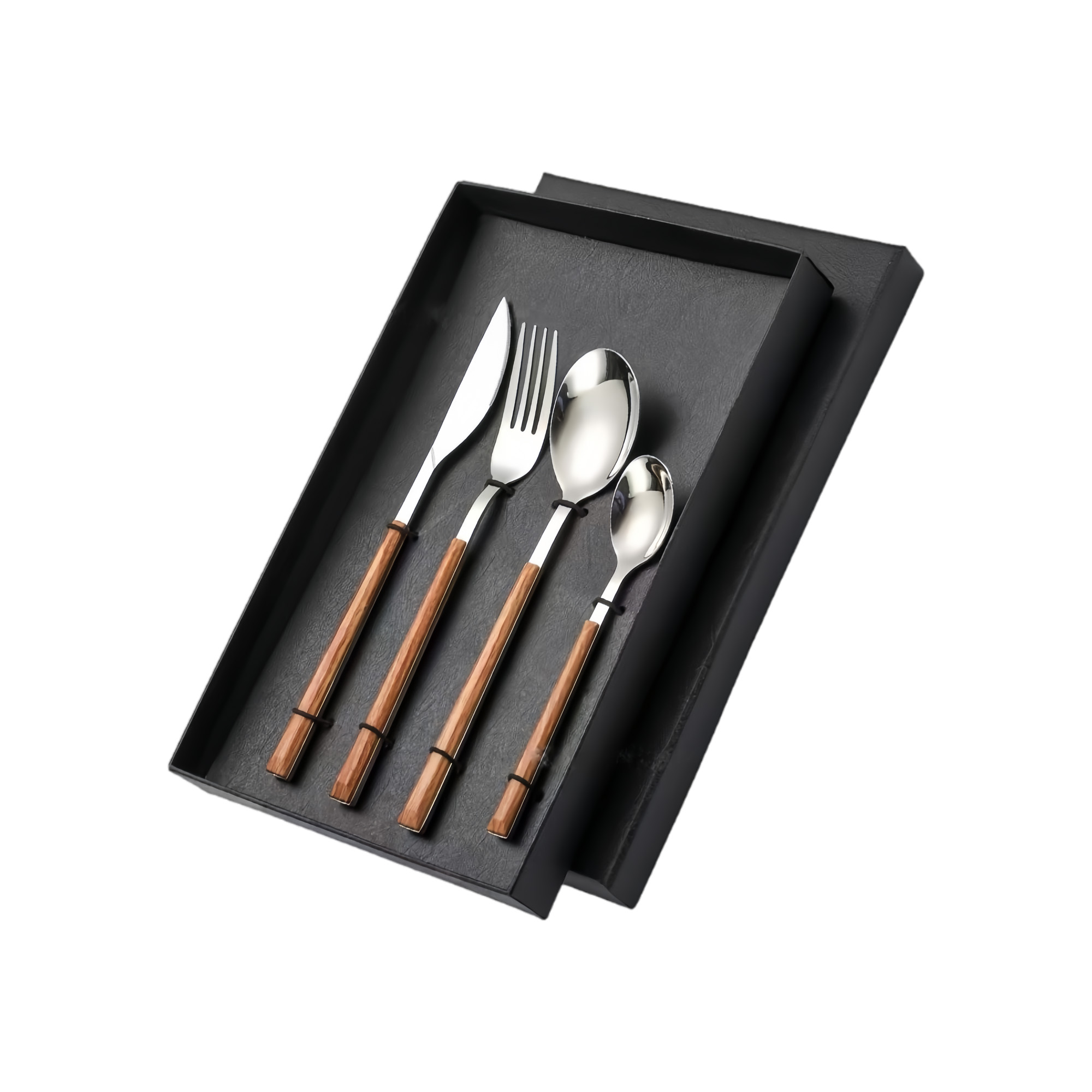 Stainless Steel Cutlery Four-Piece Set Gift Box 5