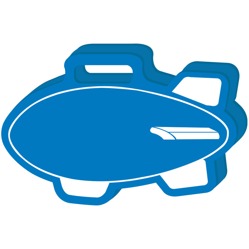 Dirigible Airship Sandwich Cushion 18