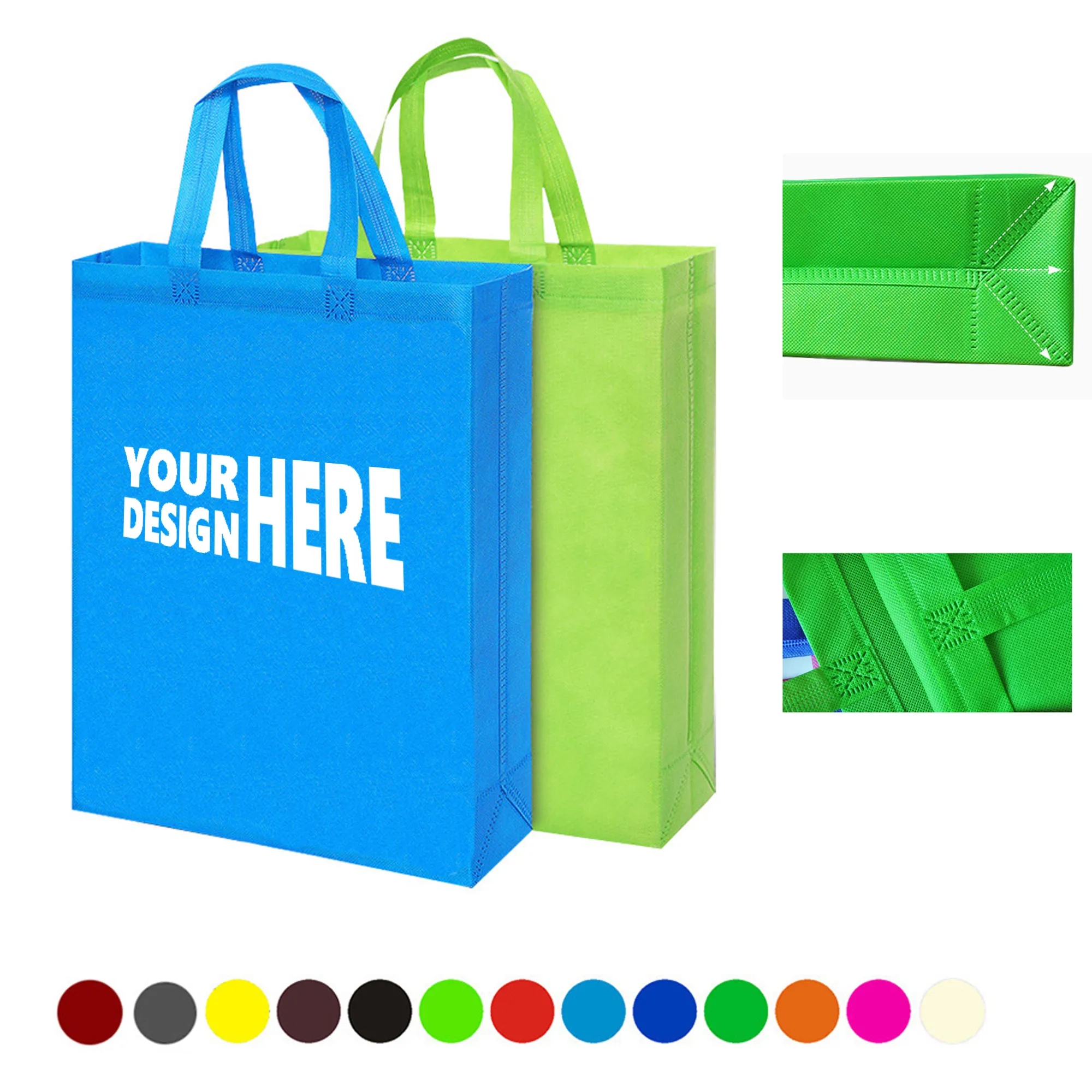Promotional Non-Woven Printed Tote Shopping Bag