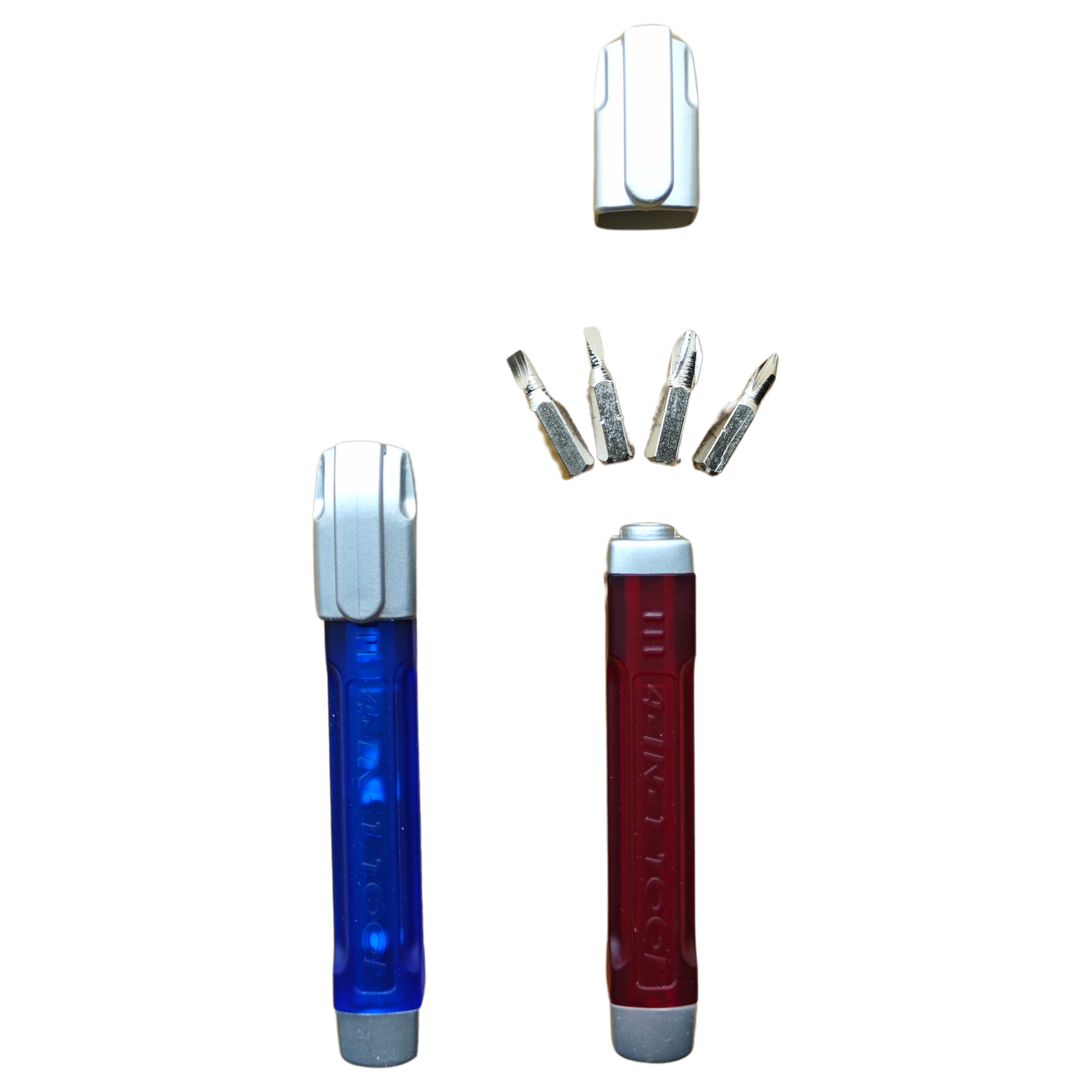 4-in-1 Handy Screwdriver Set w/ Pocket Clip 6