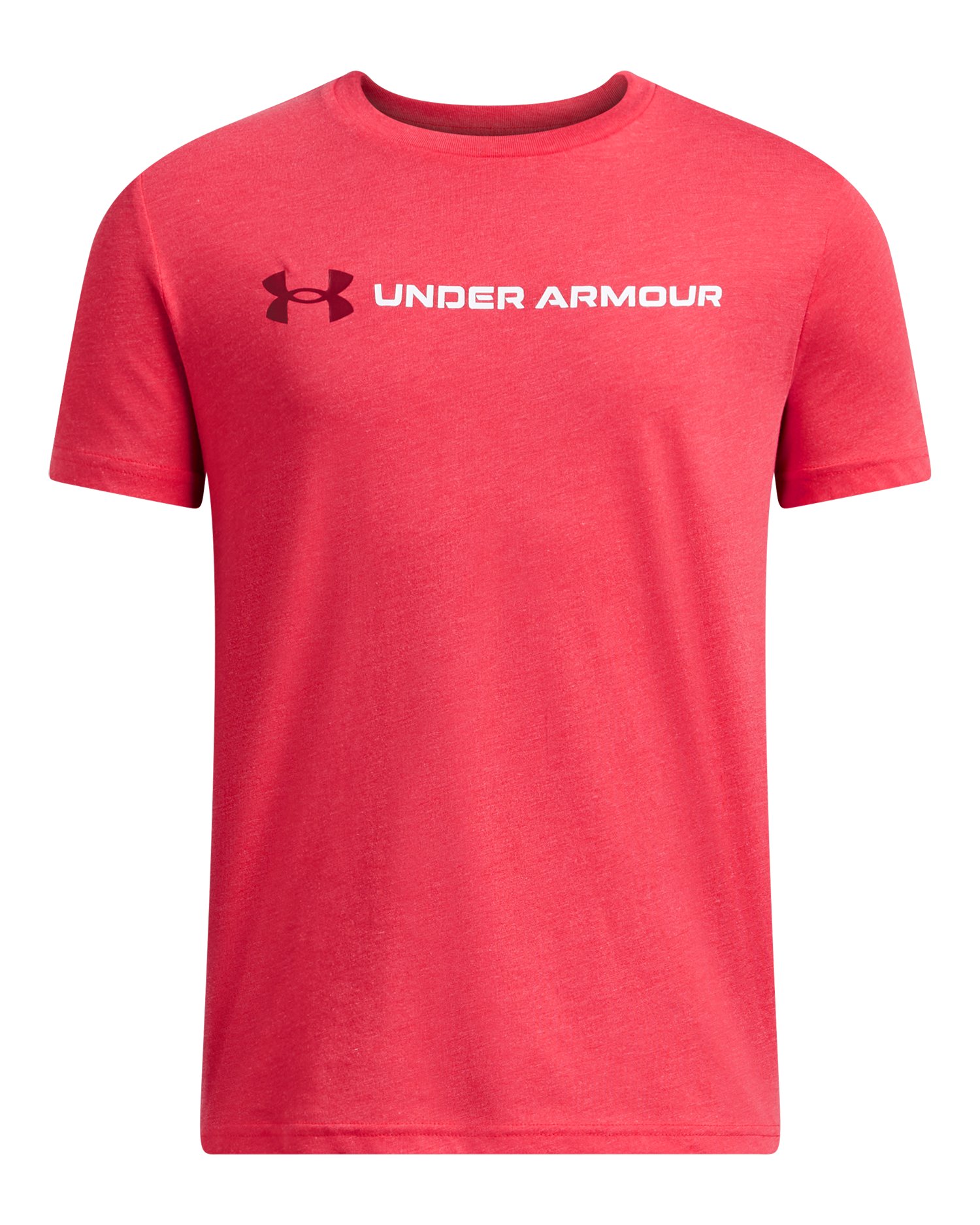 UA Logo Wordmark Boys' Short Sleeve 10