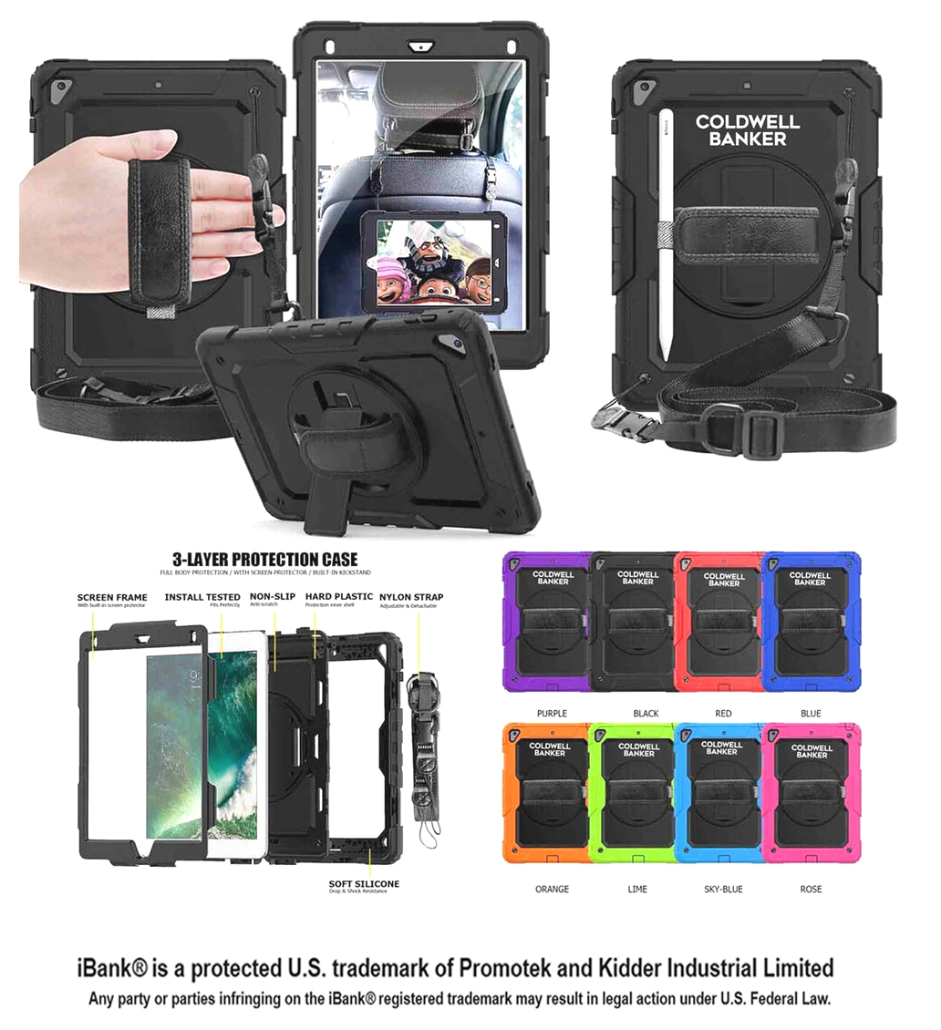 iBank ® iPad 10.2" Shockproof Case compatible with 9th/8th/7th 2021-2019 3