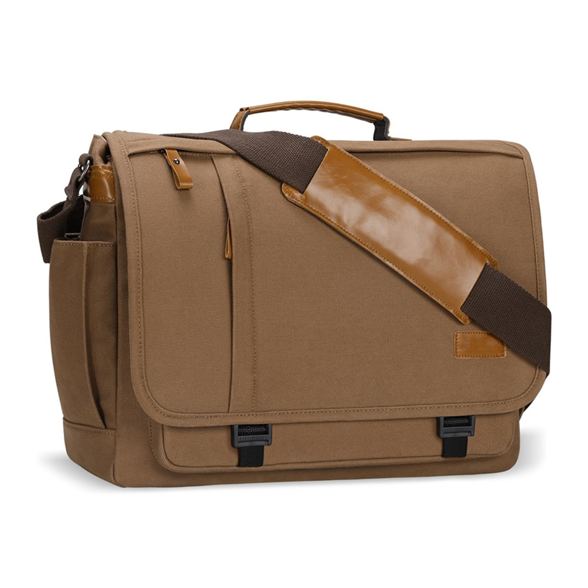Water-resistant Canvas Laptop Messenger Bag 6