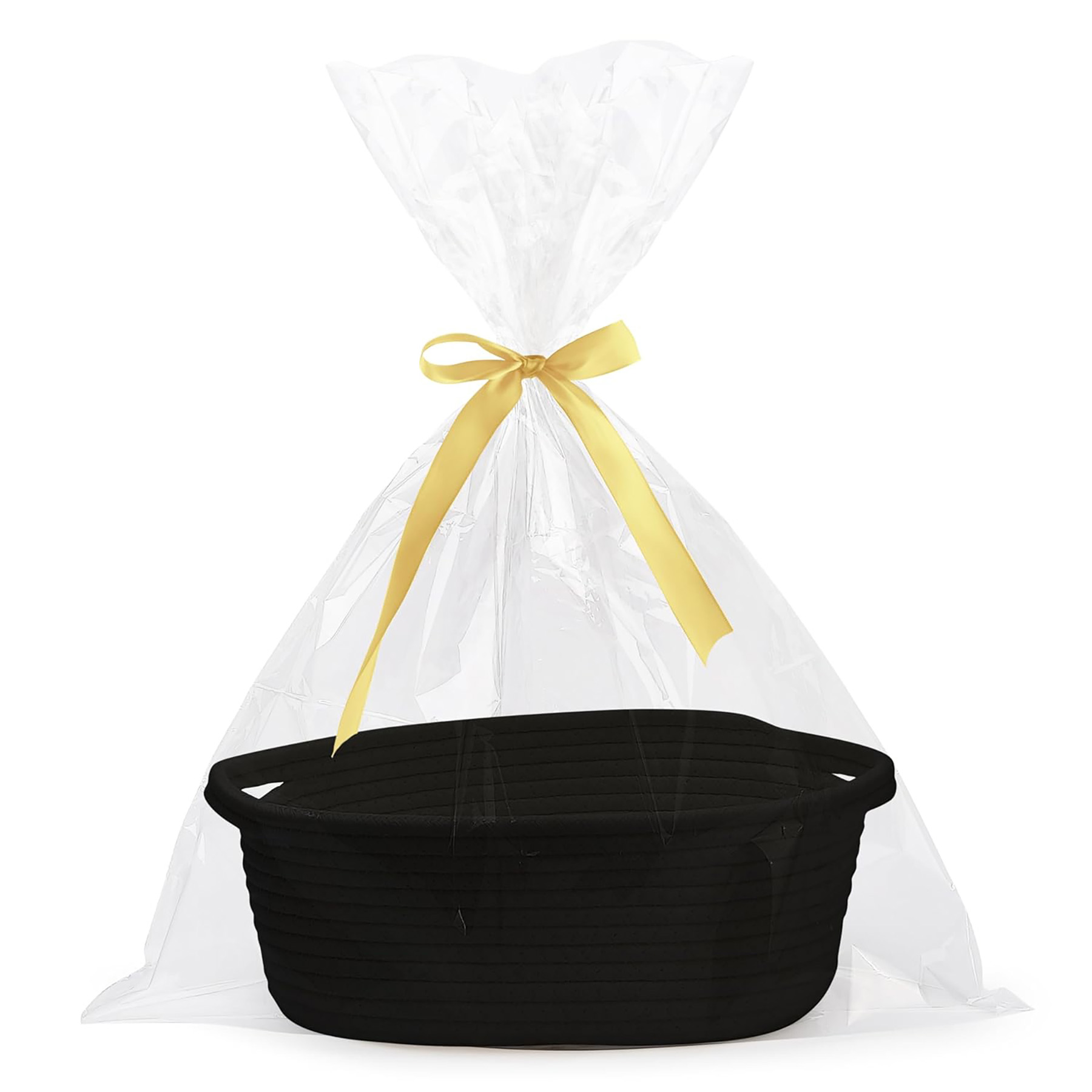 Small Woven Cotton Rope Basket 2