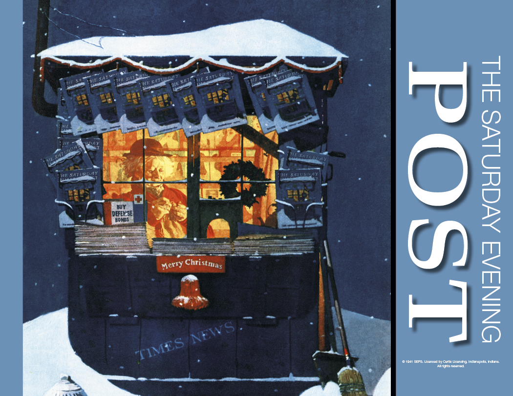 HotLine® Products Saturday Evening Post Appointment Calendar - Spiral 37