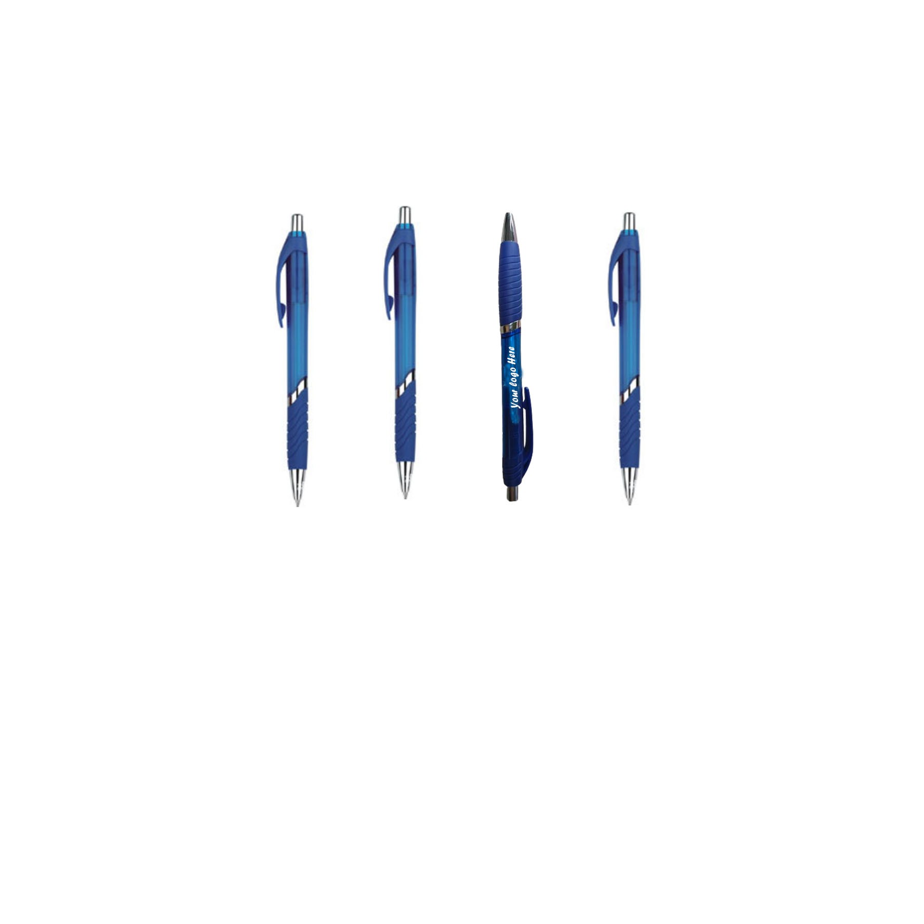 Transparent Retractable Ballpoint Pen 1