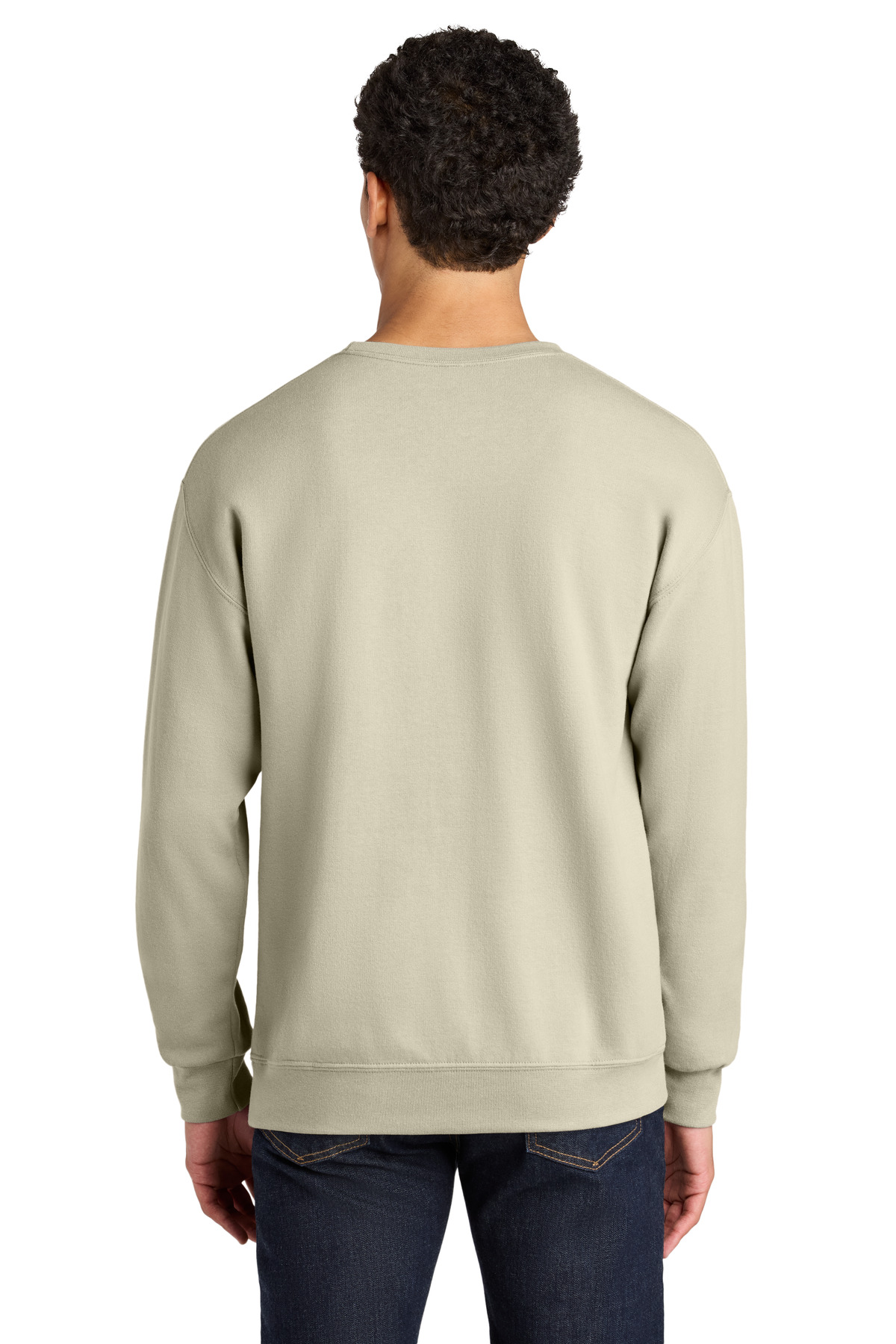 Jerzees Ultimate Unisex CVC Ring Spun Crewneck Sweatshirt IC48M 6