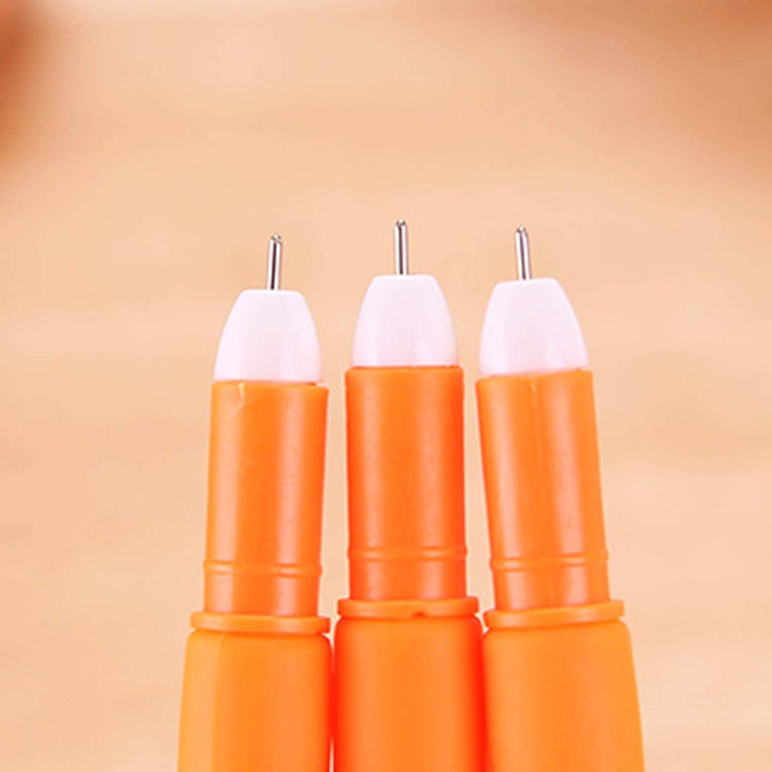 Realistic Carrot-Shaped Cute Gel Pen 3