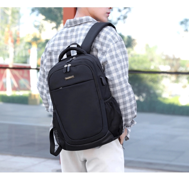 Custom Lightweight Laptops Backpacks with USB Port 2