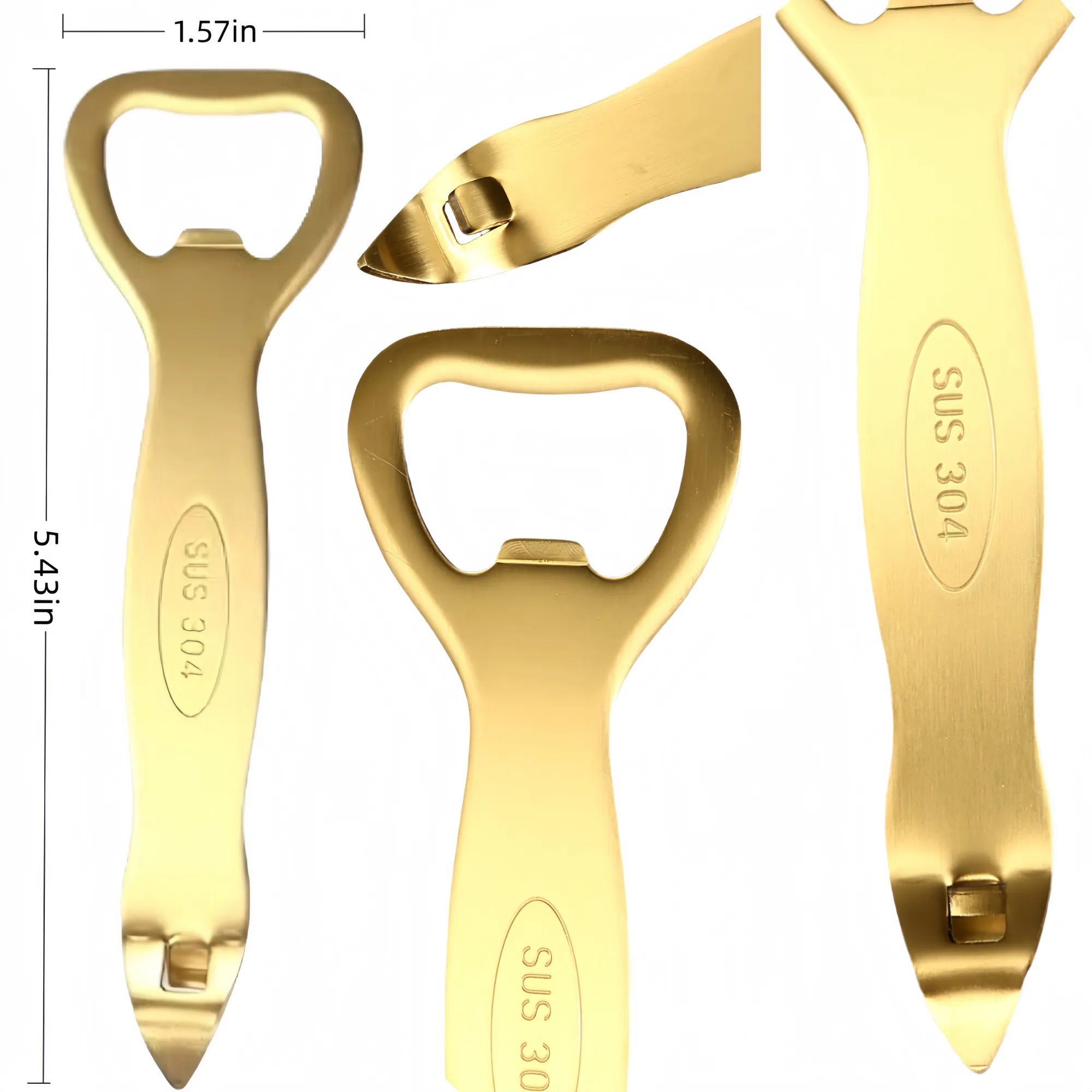 Multi-functional Stainless Steel Bottle Opener 3