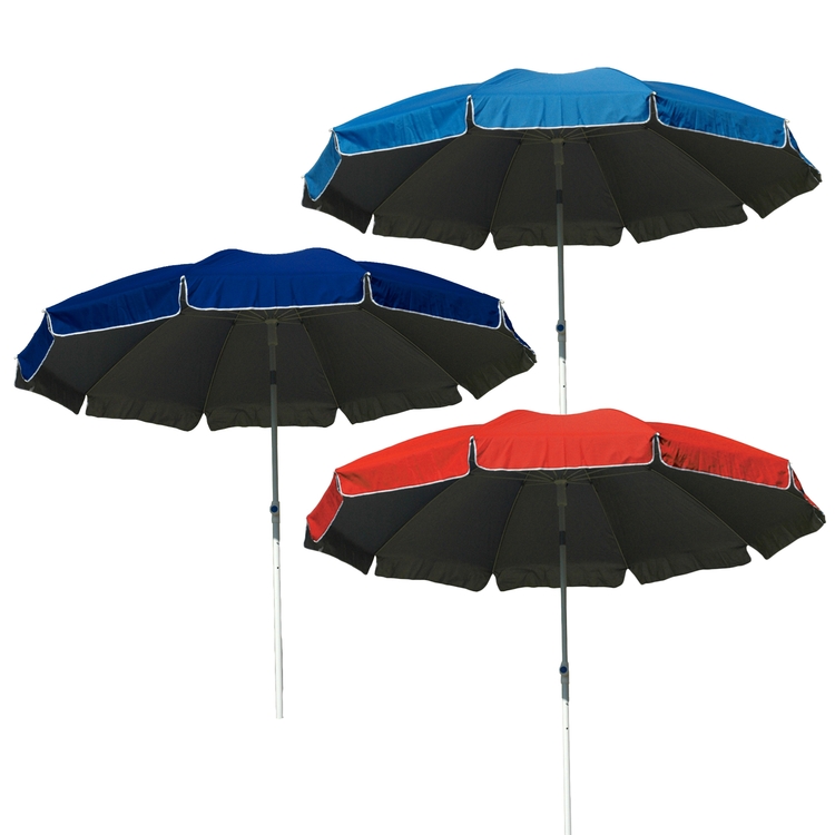 The 100" Large Ten Panel Patio/Beach Umbrella with Fiberglass Frame 1