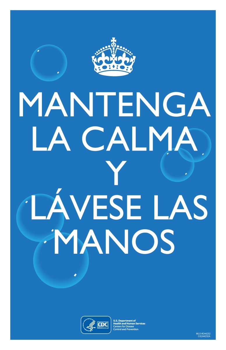 CDC Approved Stock Posters | Hand washing series (11x17) 12