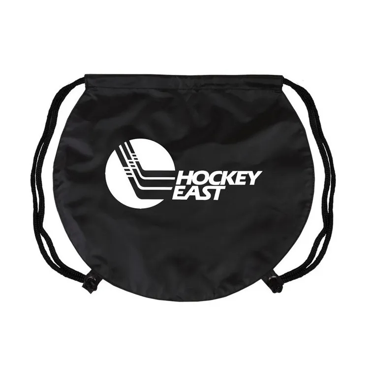 Tennis Design 210D Polyester Drawstring Bag 6