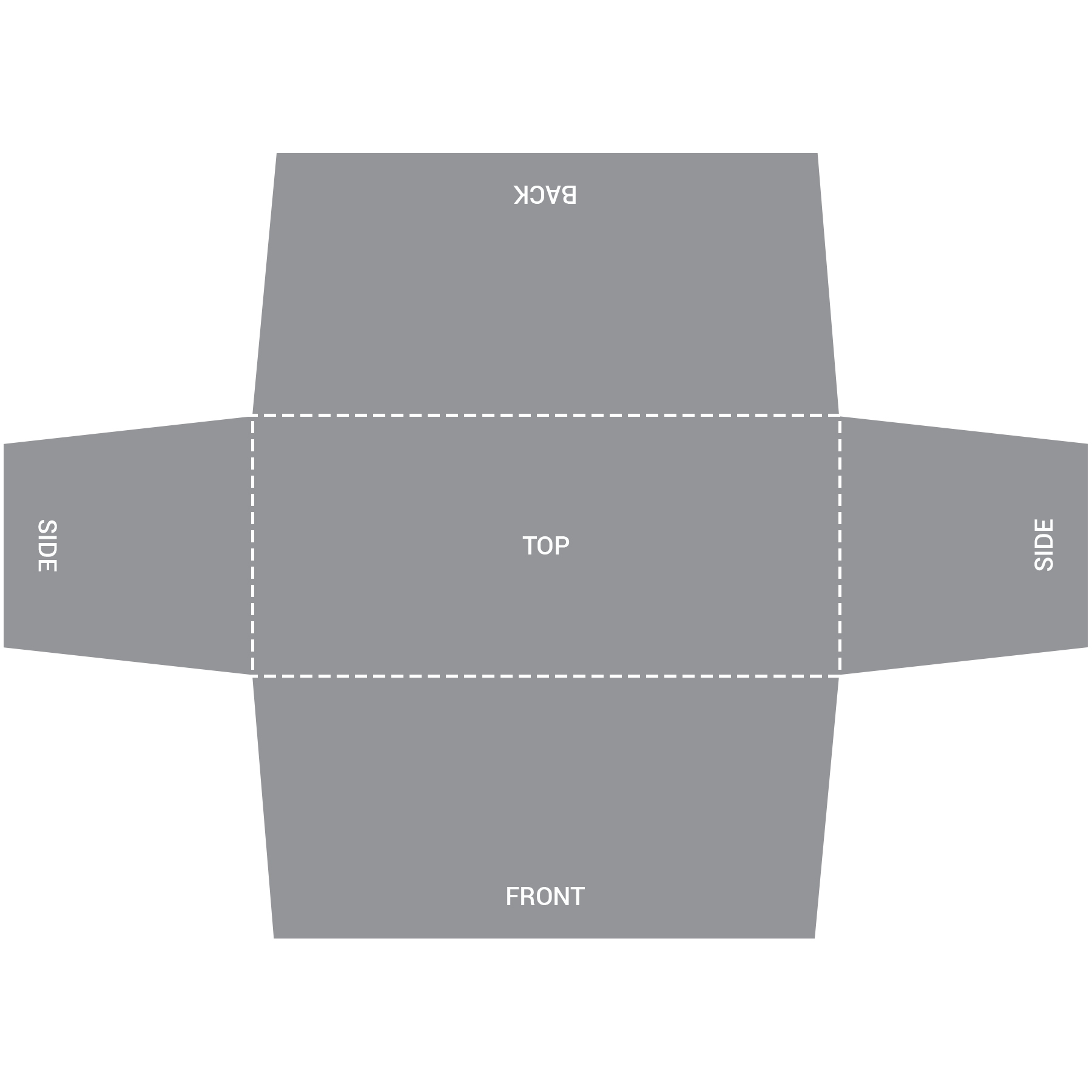 6' Table Cover Half Wall Kit 10