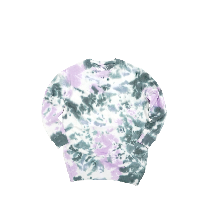 Oversized Cloud Dye Crew Sweatshirt, custom hoodie or sweatshirt with logo imprint 4