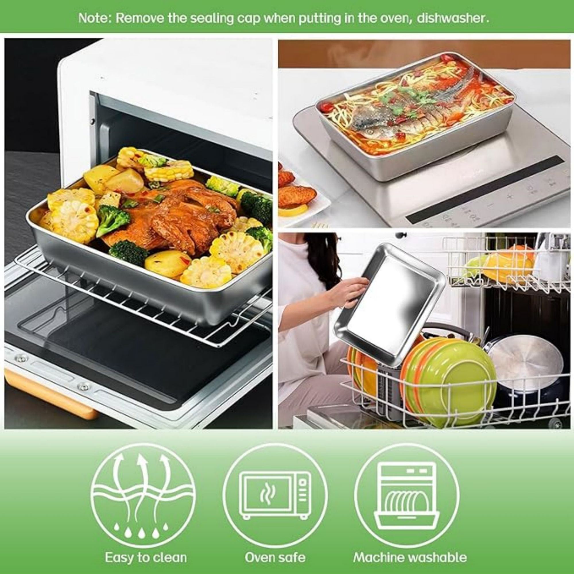Stainless Steel Food Containers With Lids 4