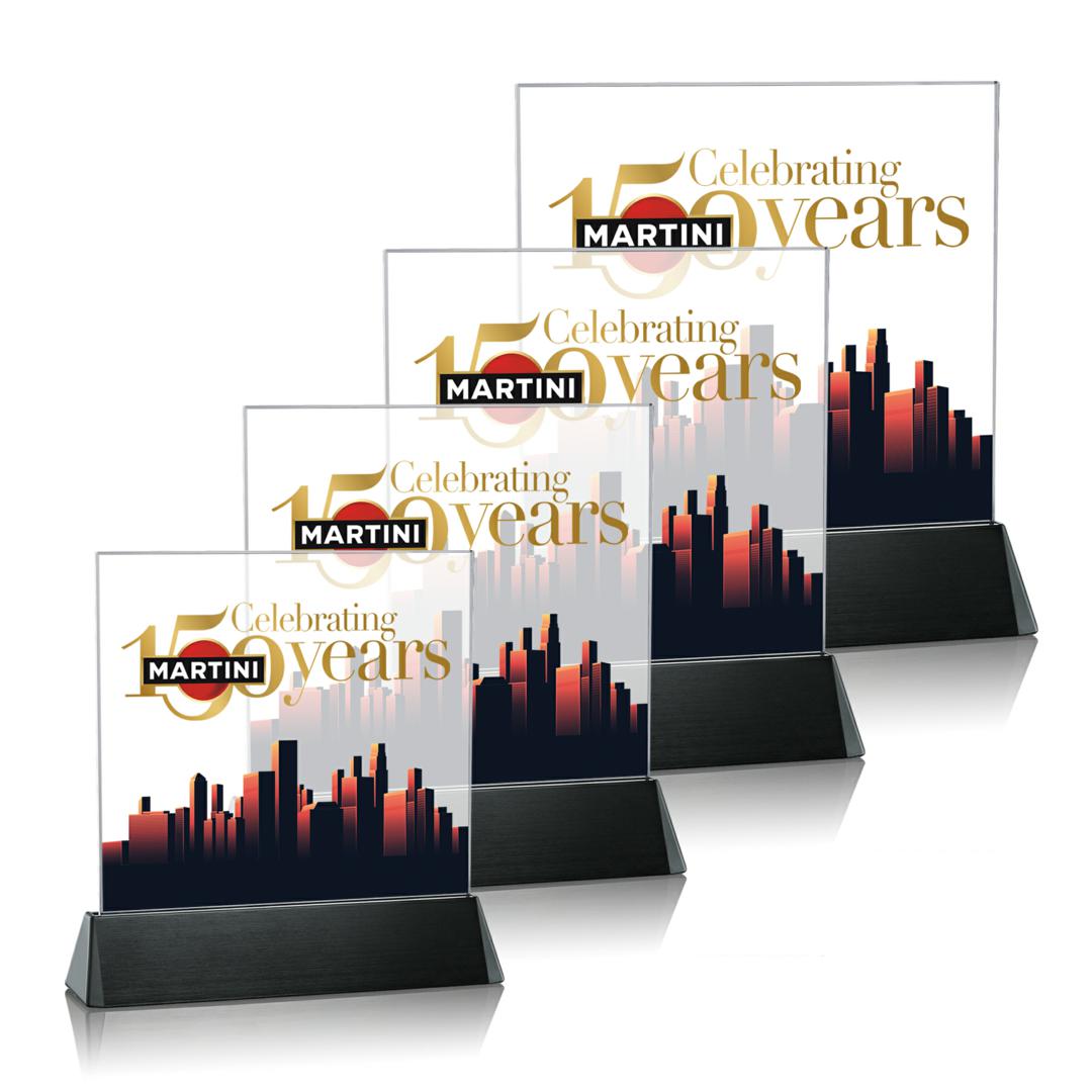 Sierra Square VividPrint™ Award - Black 2