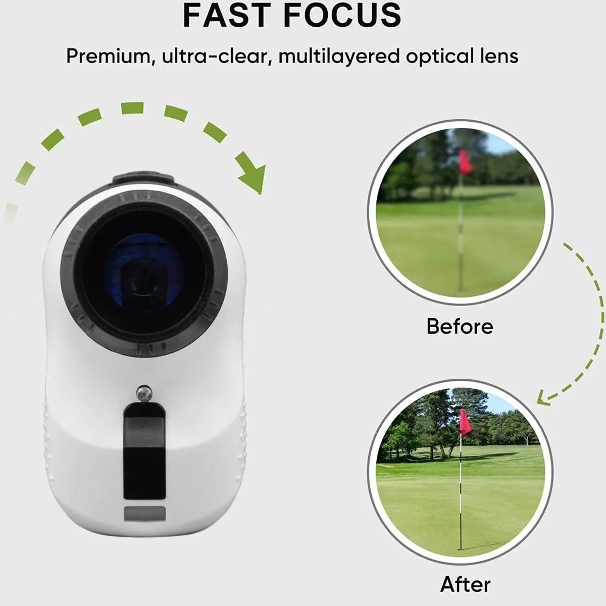Handheld Laser Golf Rangefinder 6