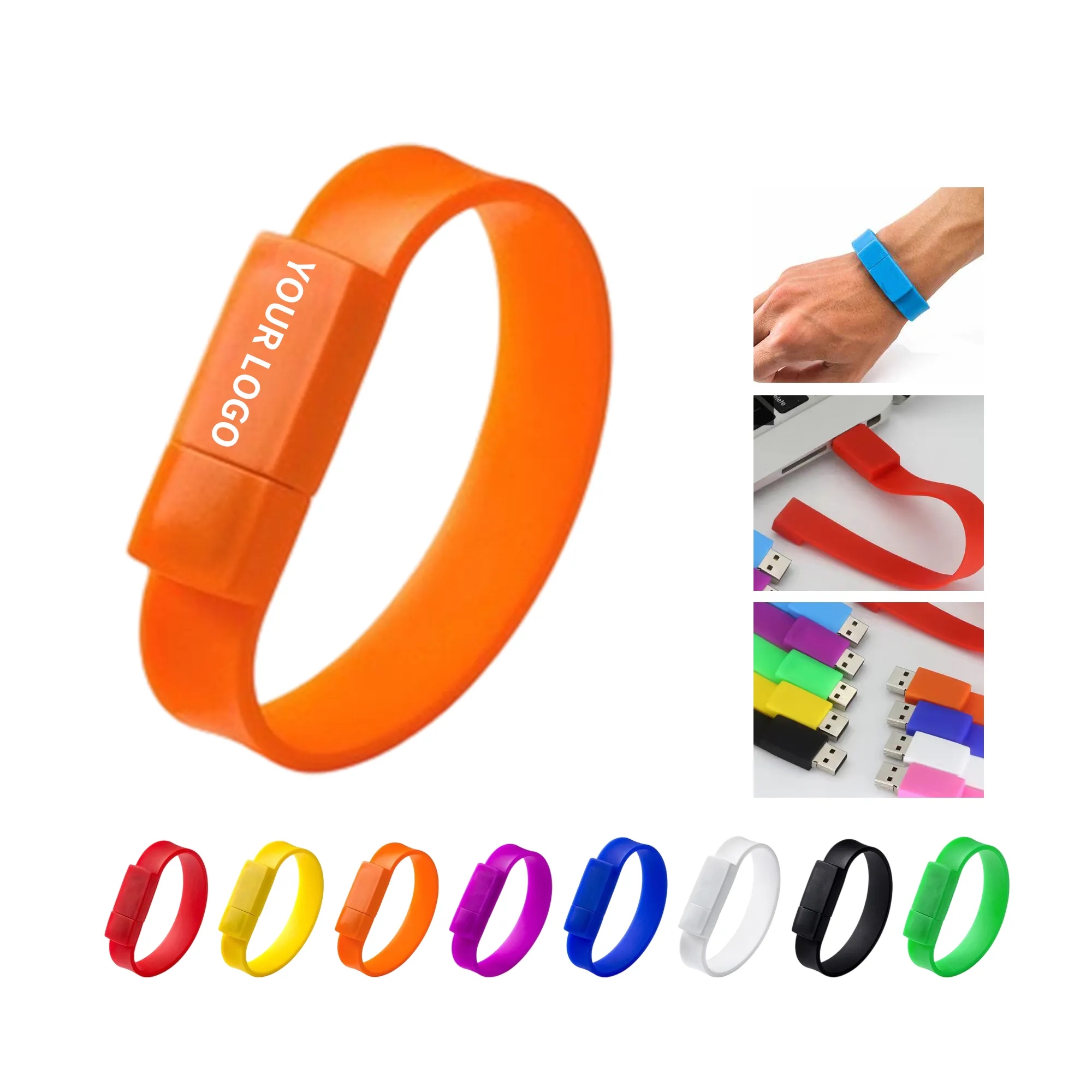 Silicone USB Wristband 3