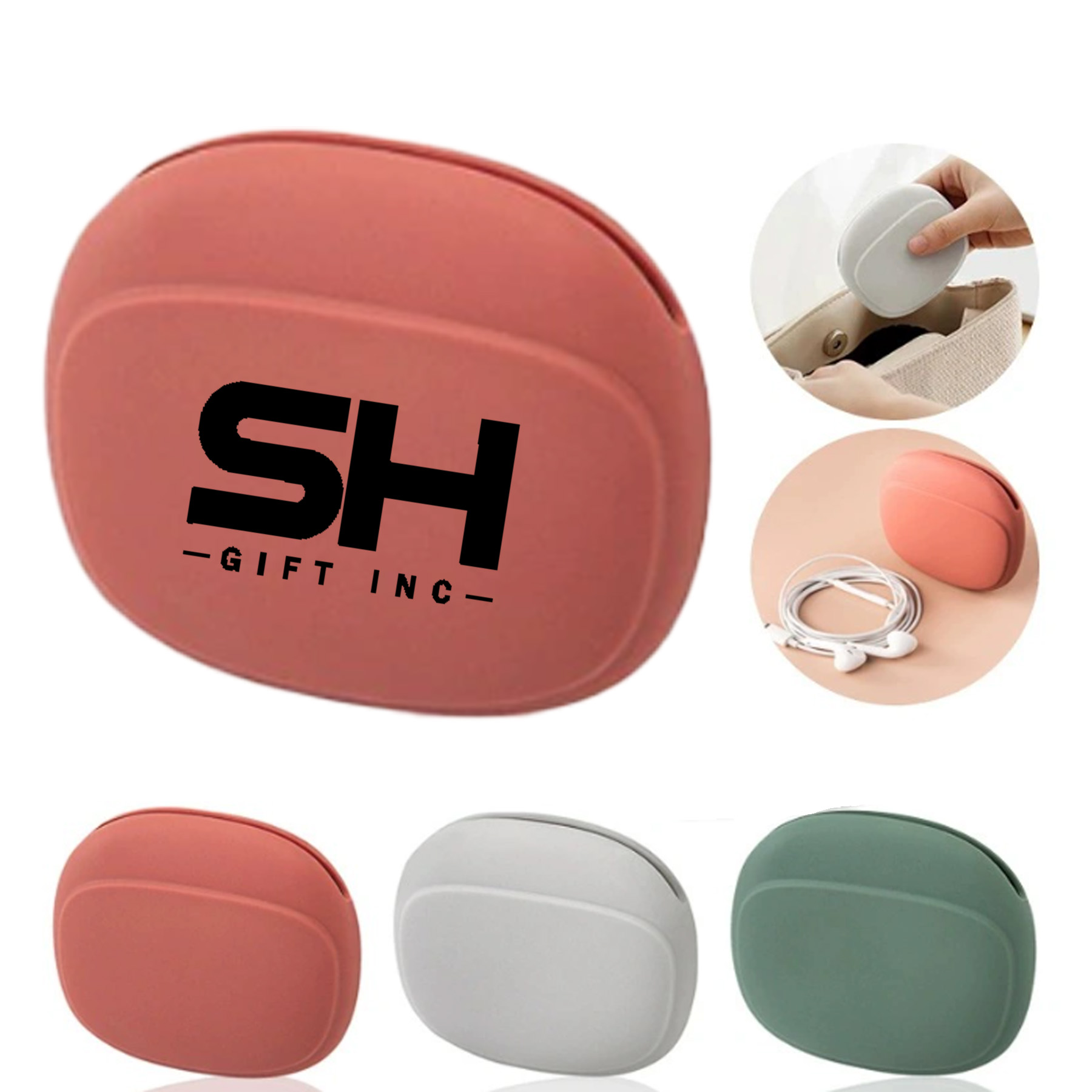 Silicone Earphone Storage Bag 3