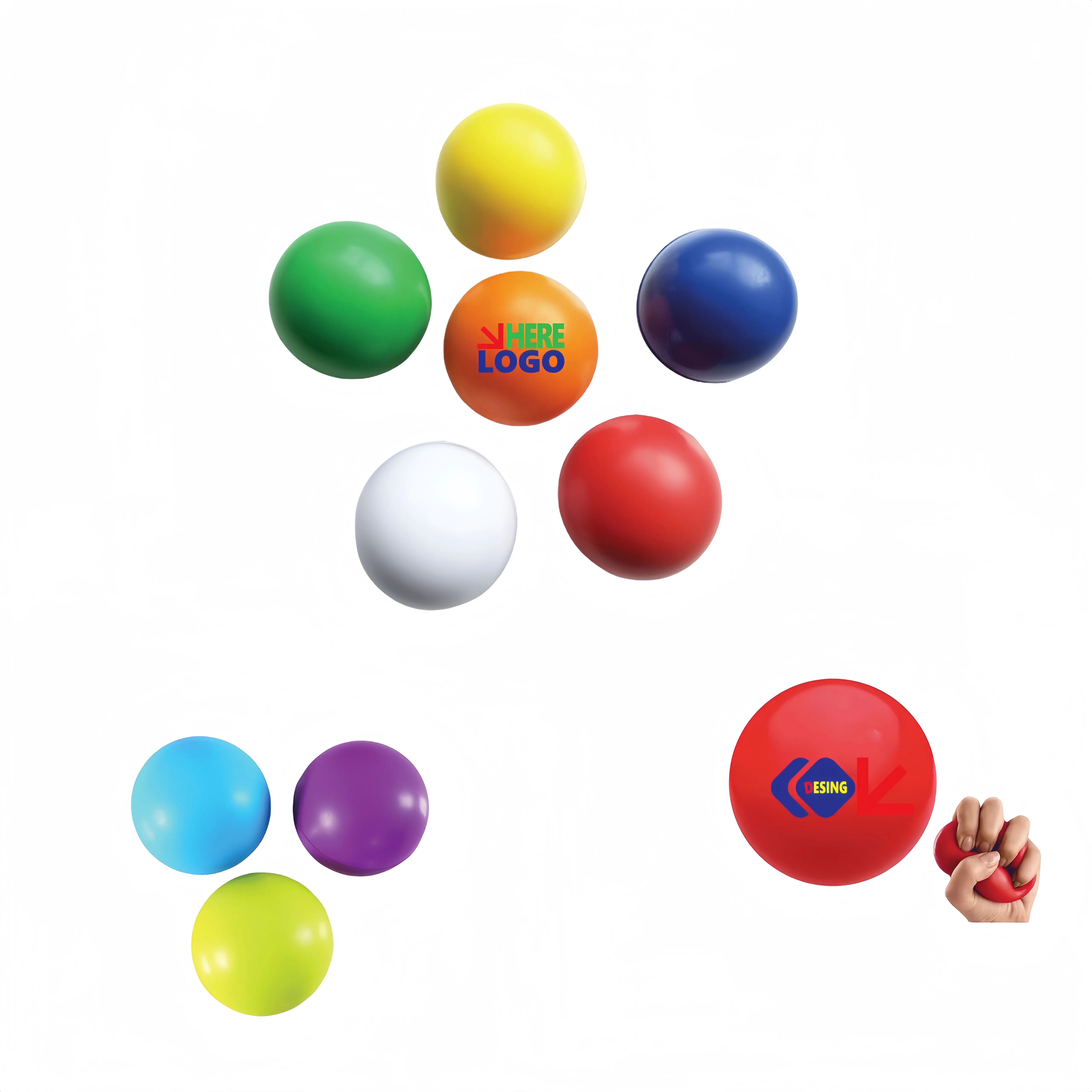 PU Foam Decompression Balls