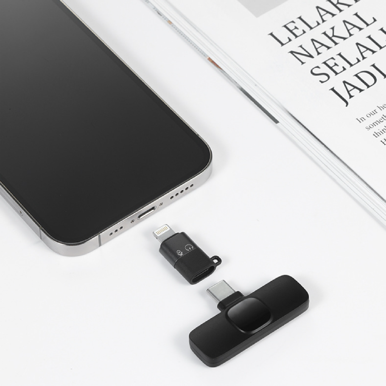 Wireless Collar Clip Multifunctional Microphone 2