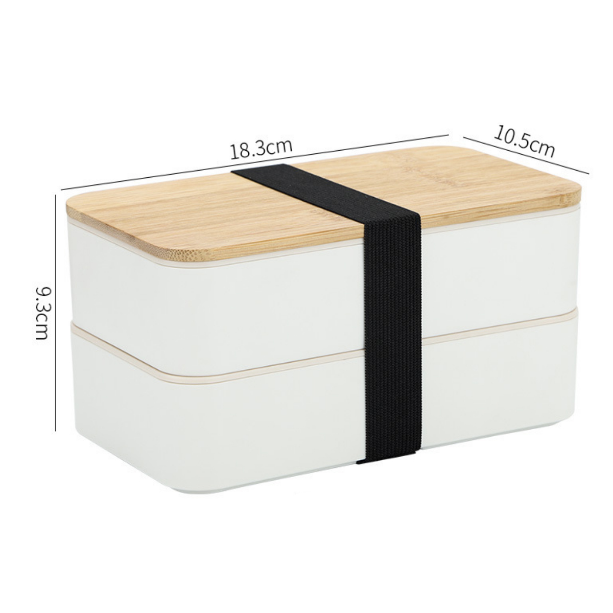 Eco-Friendly Bamboo Lid Bento Box Lunch Container 4