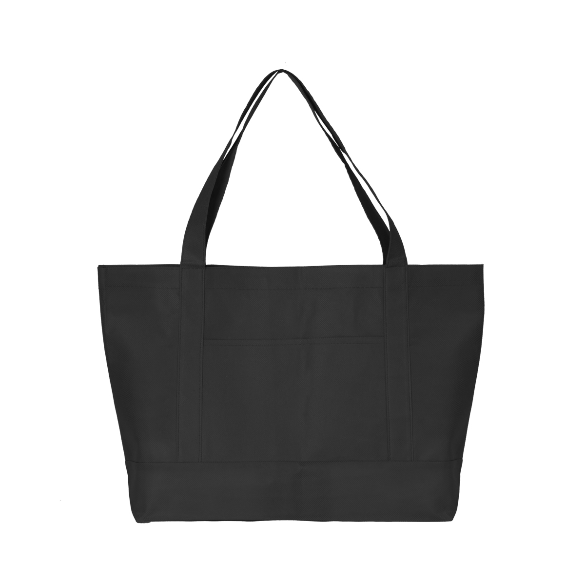 Solid Color Non Woven Open Tote 2