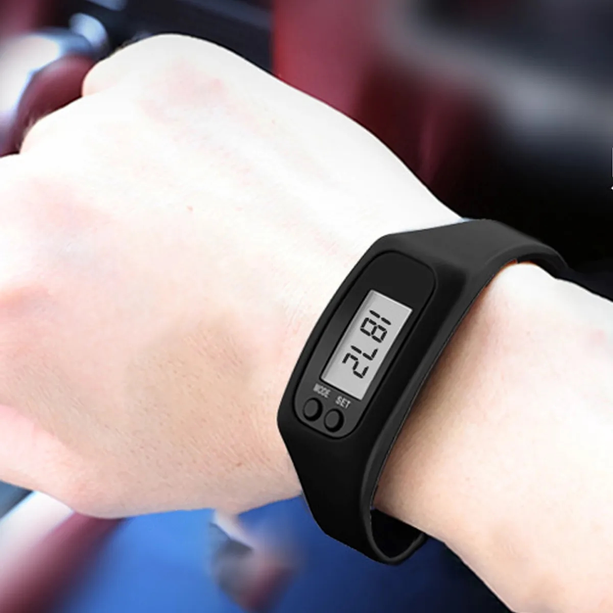 Digital Pedometer Step Tracker Wristband 10
