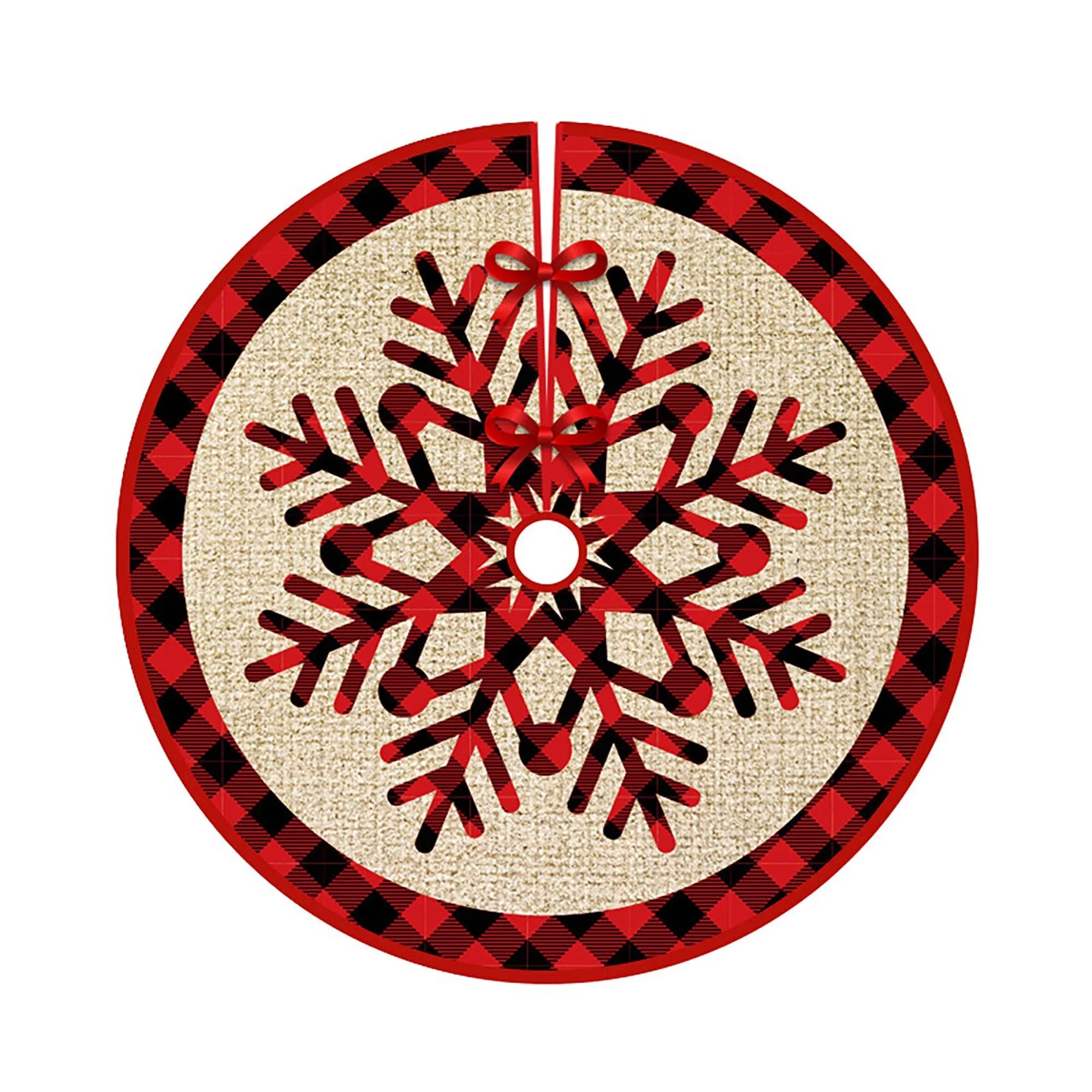 Cozy Christmas Tree Skirt MOQ 20 Multiple Sizes Available 11