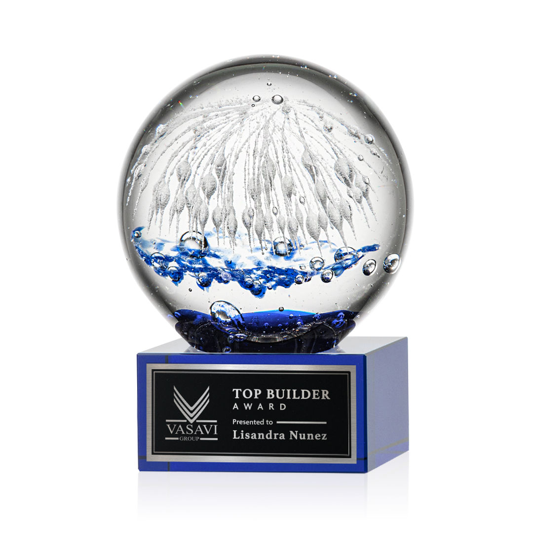 Starburst Award on Hancock Base - Blue 19