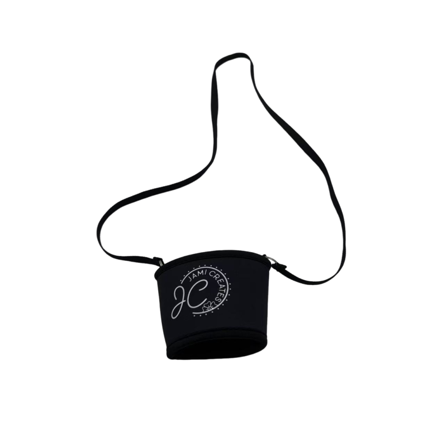 Coffee Cup Holder Sleeve with Lanyard, 16 oz., custom koozie with logo imprint 3