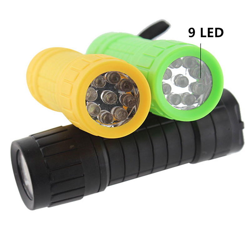 Mini 9 LED Flashlights 3
