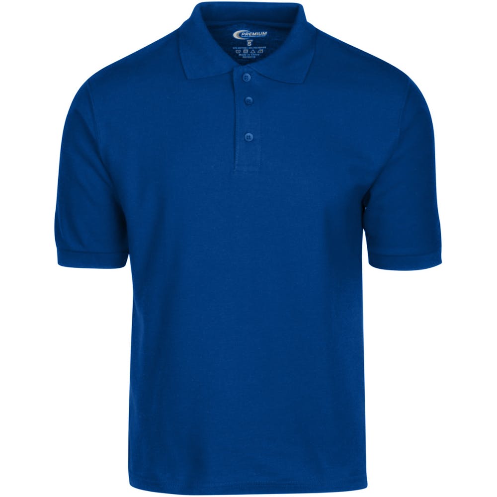 Men's Polo Shirts - Royal Blue Size Small 2