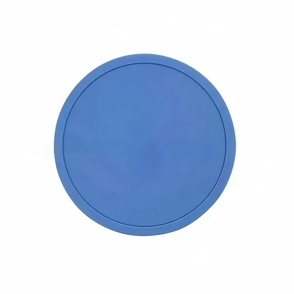 Round Silicone Coaster Set - 4-inch Diameter 11