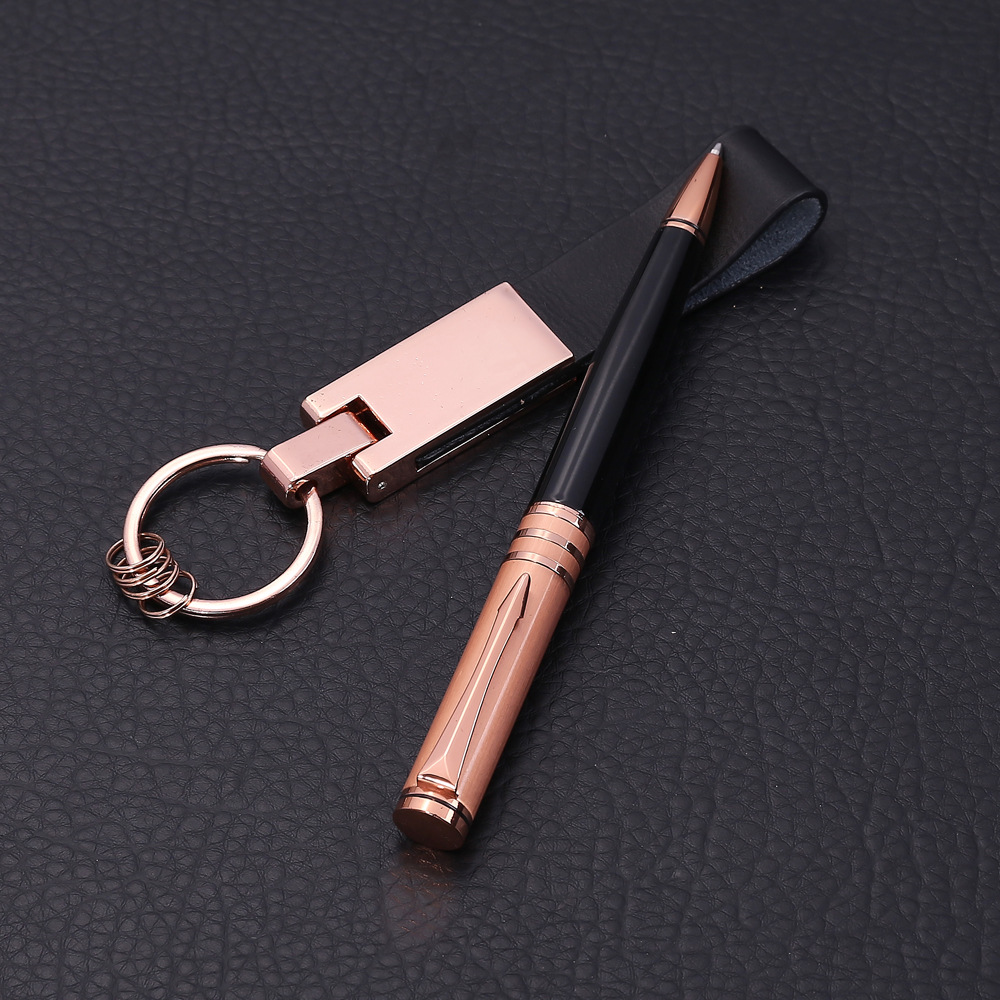 2-Piece Office Gift Set Signature Pen and Key Chain 5