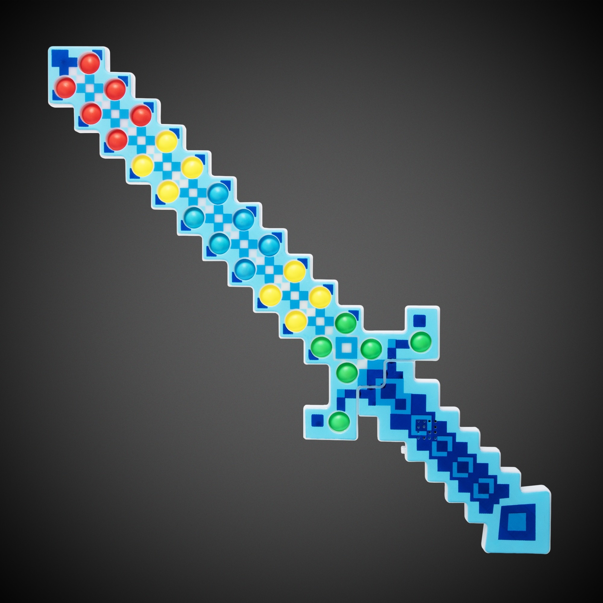 Blue Popit Lightup Pixel Sword 6