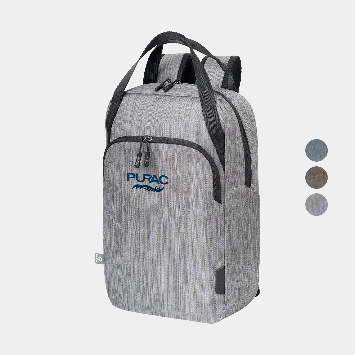 RejuVe® METRO Recycled Heather Executive Backpack 5